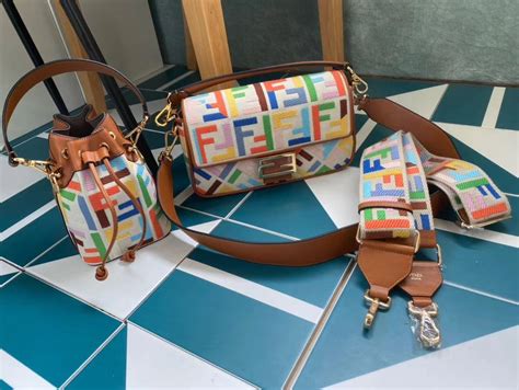 fendi rainbow womens bag|Fendi baby accessories.